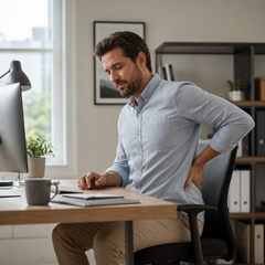 Long hours at a desk