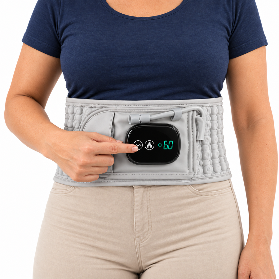 Vibration massage, three levels
