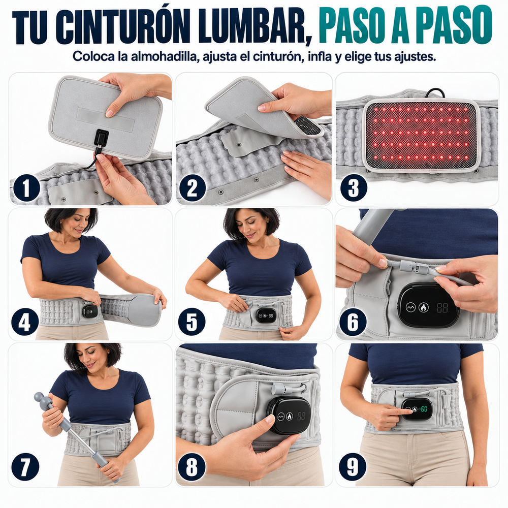 Kinecore Relief Belt — instructions-visual