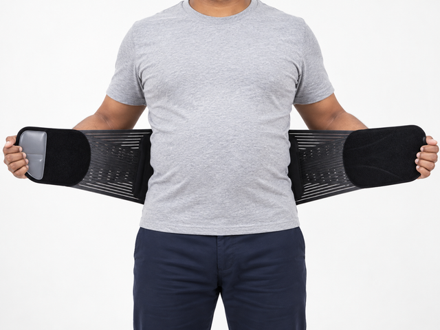 Wrap around your lower back