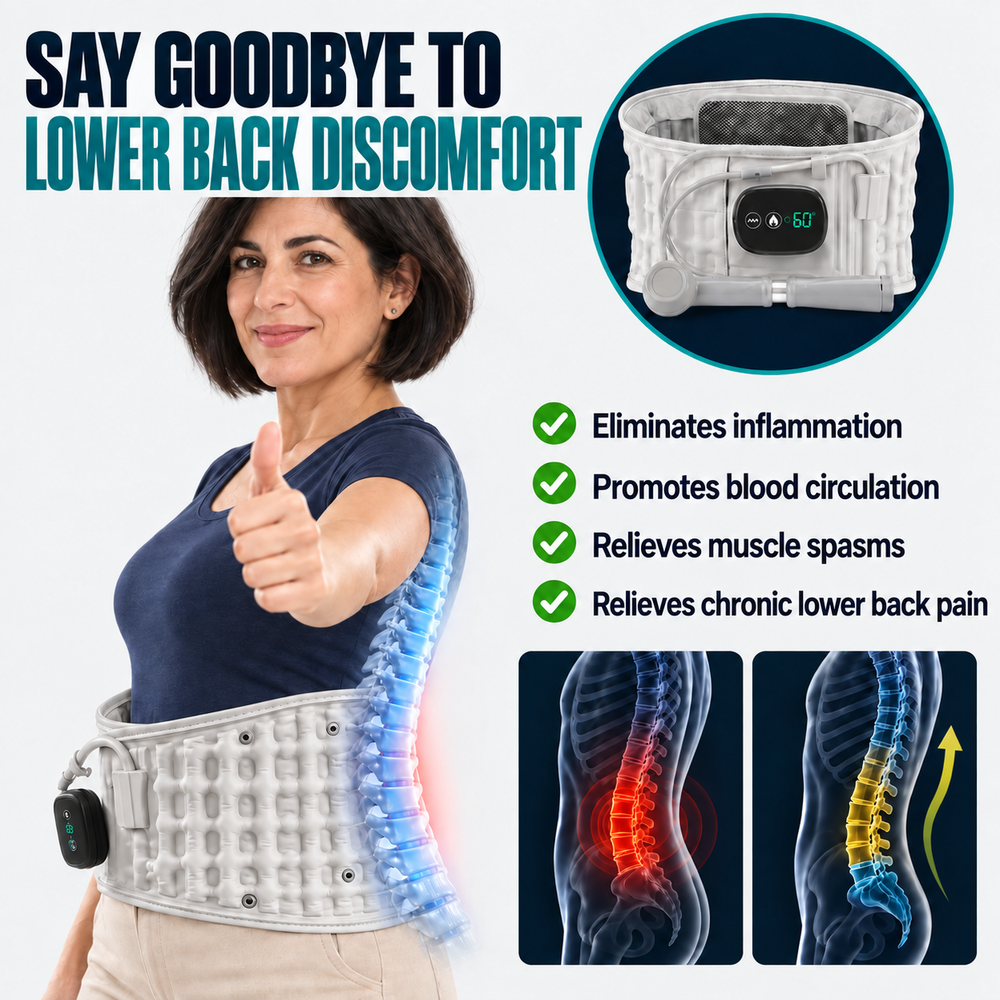 Lower back comfort and support.